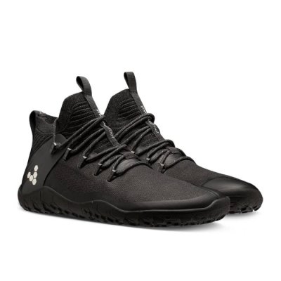 Chaussure Running Road Vivobarefoot Magna Trail II Firm Ground Femme - Noir PAW013895